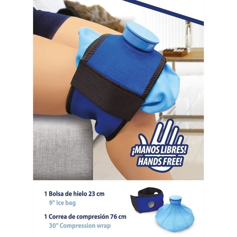 Set Bolsa de Hielo Latex con Correa Ajustable (GP005US)