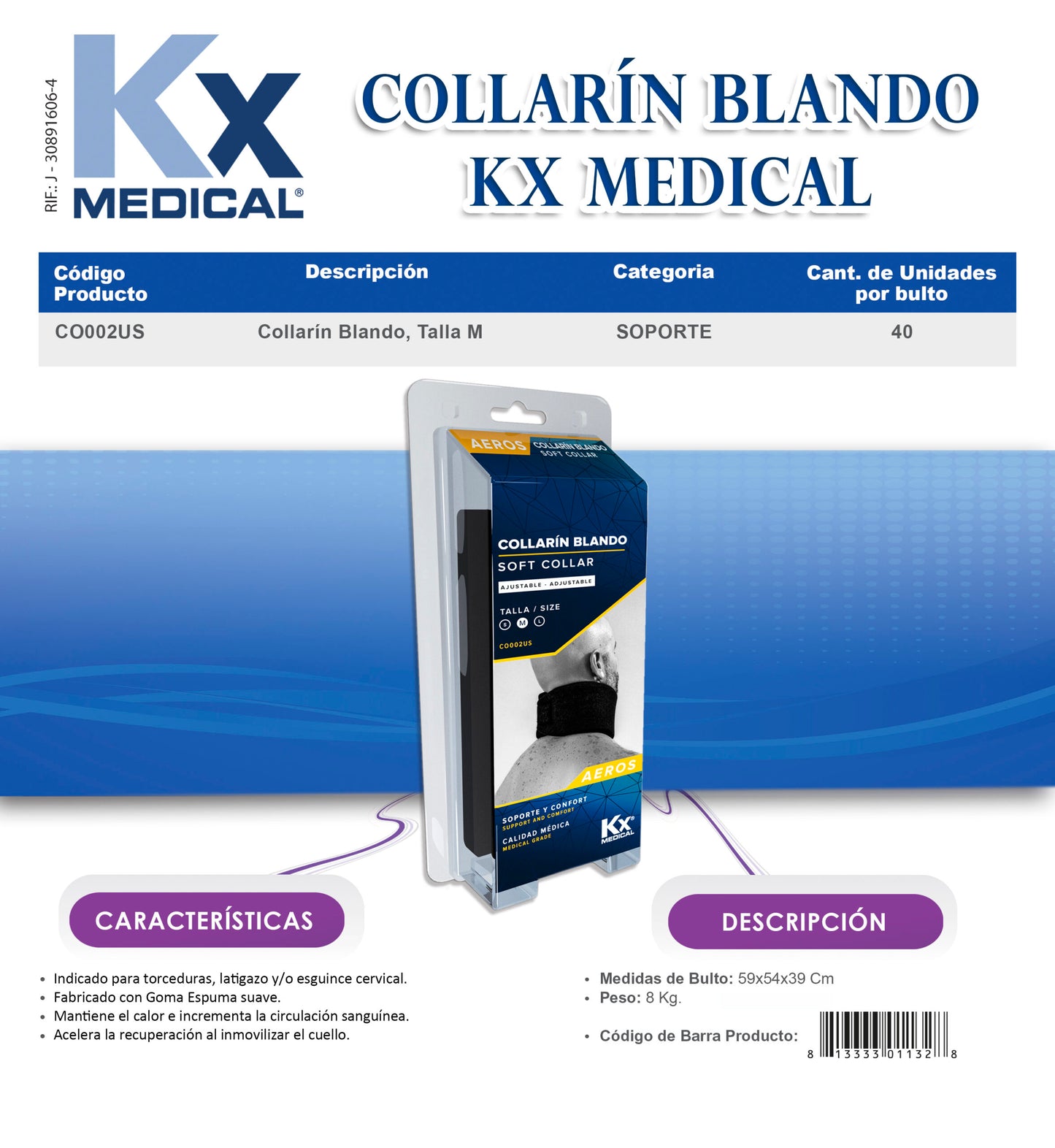 Collarín Blando (CO001-002-003US)
