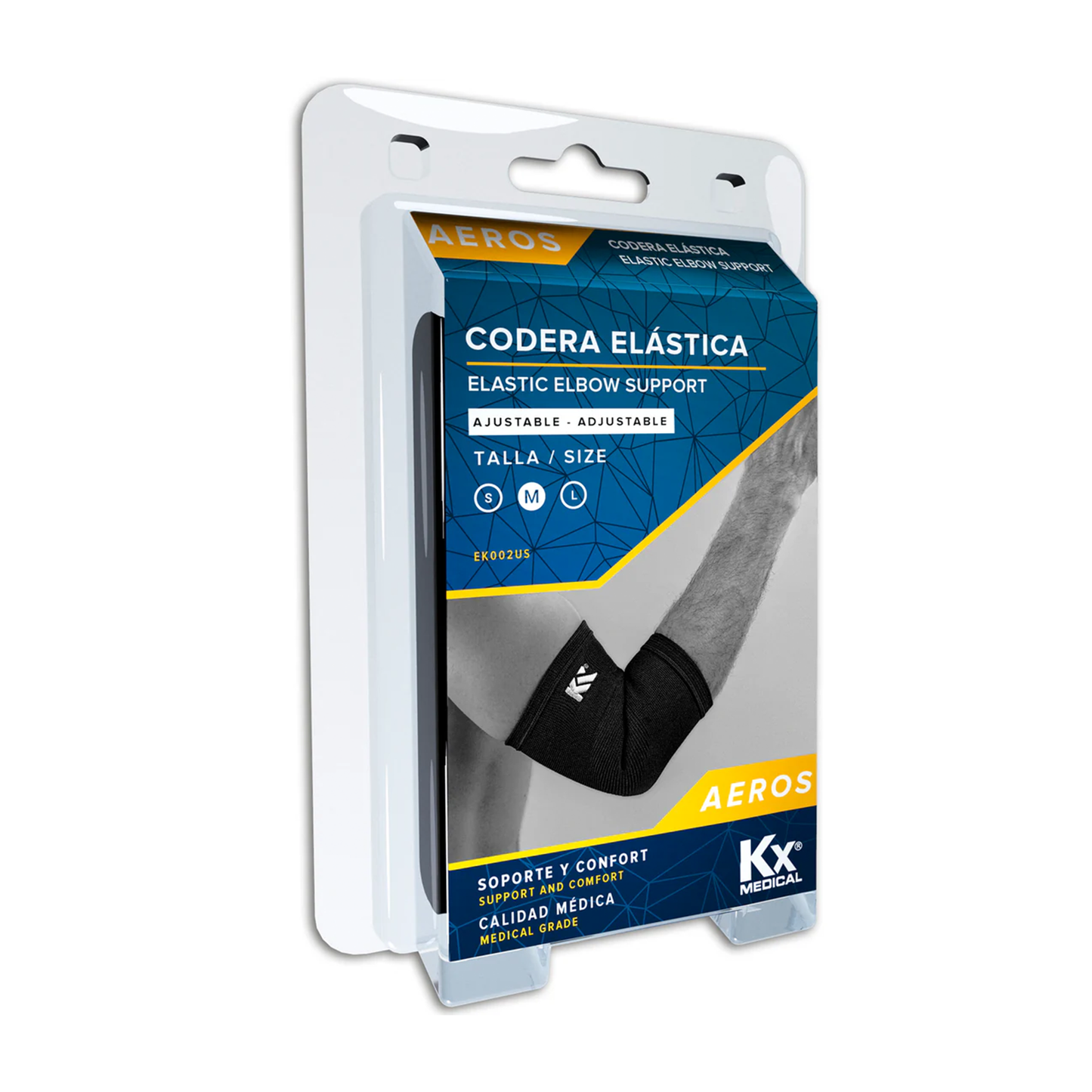 Codera Elástica 4 Vías (S EK001USA, M EK002USA y L EK003USA)