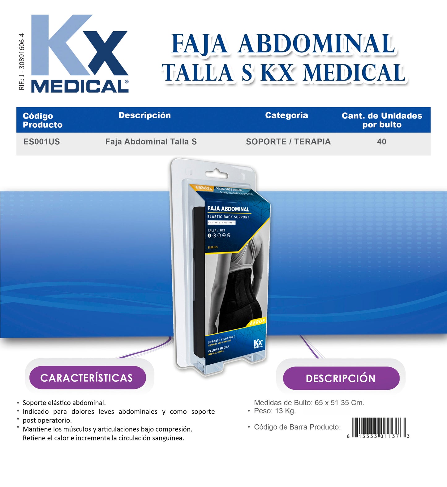 Faja Abdominal (ES001-002-003-004US)