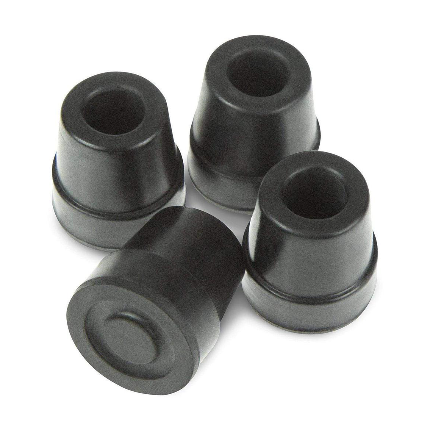 Punta de Goma para Bastón de 4 Puntos – Pack de 4 Unidades (MOB1031BLK4)