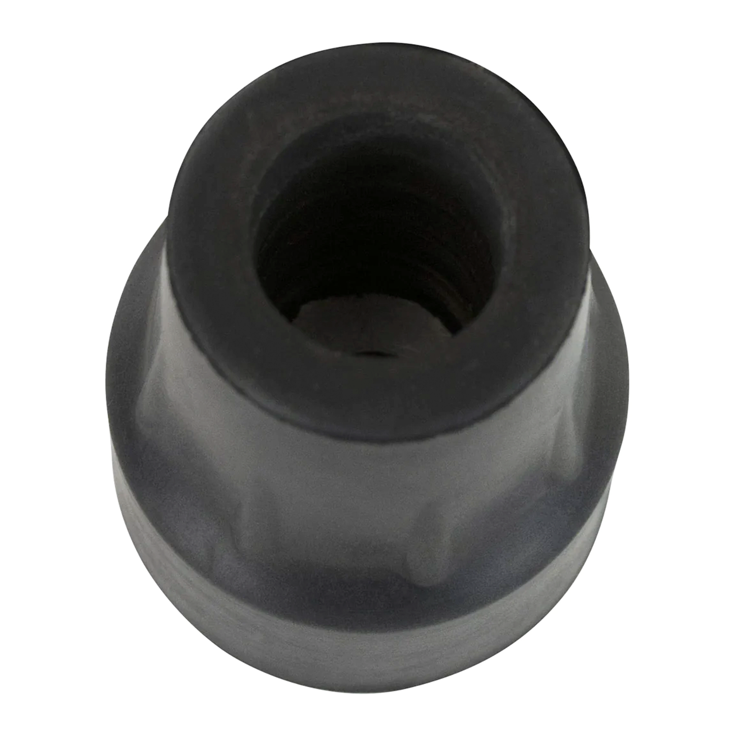 Punta de Goma para Bastón Color Negro – 2 Unidades (MOB1056BLKPAK2)