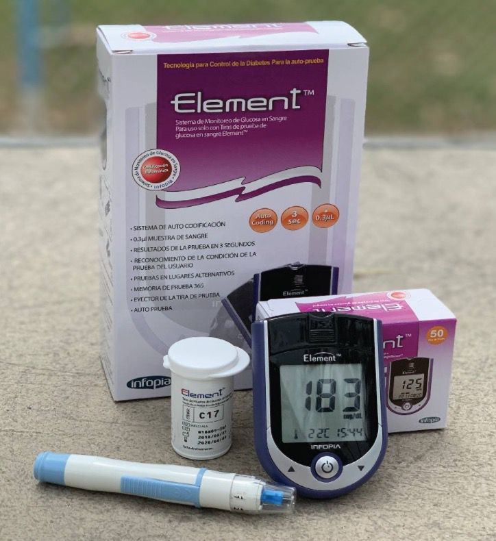Medidor de Glucosa Marca Element (ME002KS)
