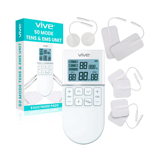 Unidad Inalámbrica de TENS y EMS con 50 Modos