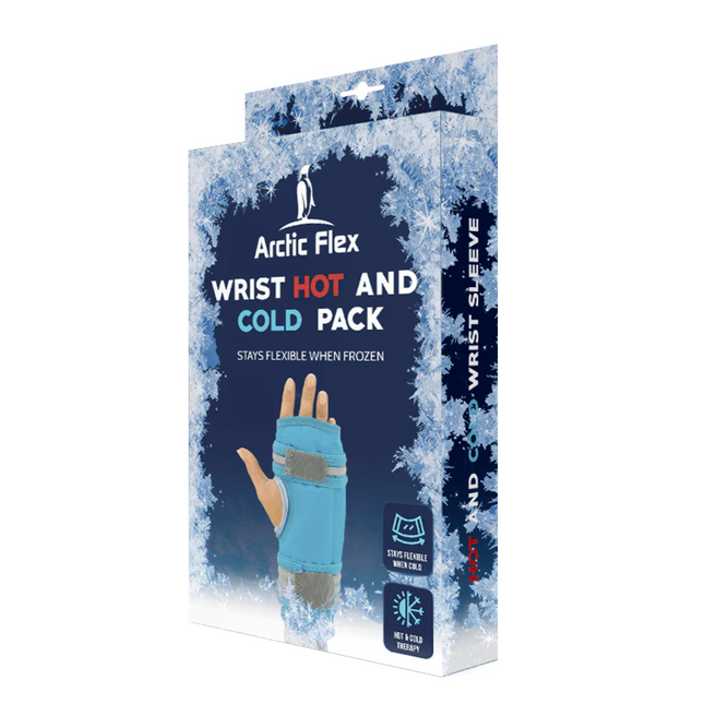 Muñequera de Gel Frío y Caliente Color Gris