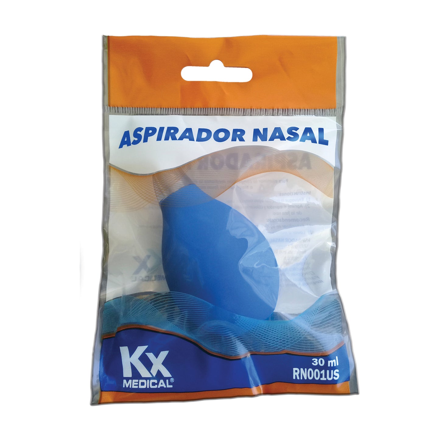 Aspirador Nasal, PVC azul (RN001US)