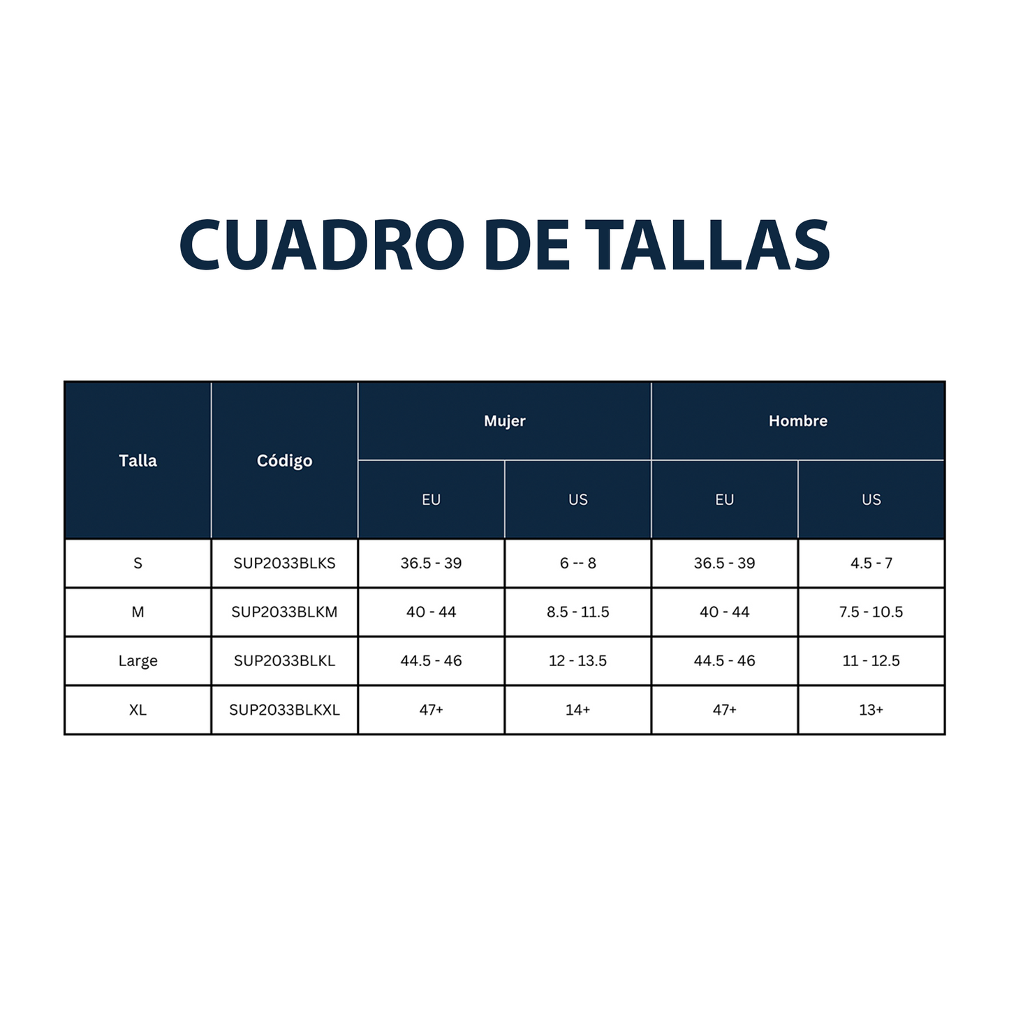 Bota Ortopédica Walker Corta (S SUP2033BLK, M SUP2033BLKM y L SUP2033BLKL)