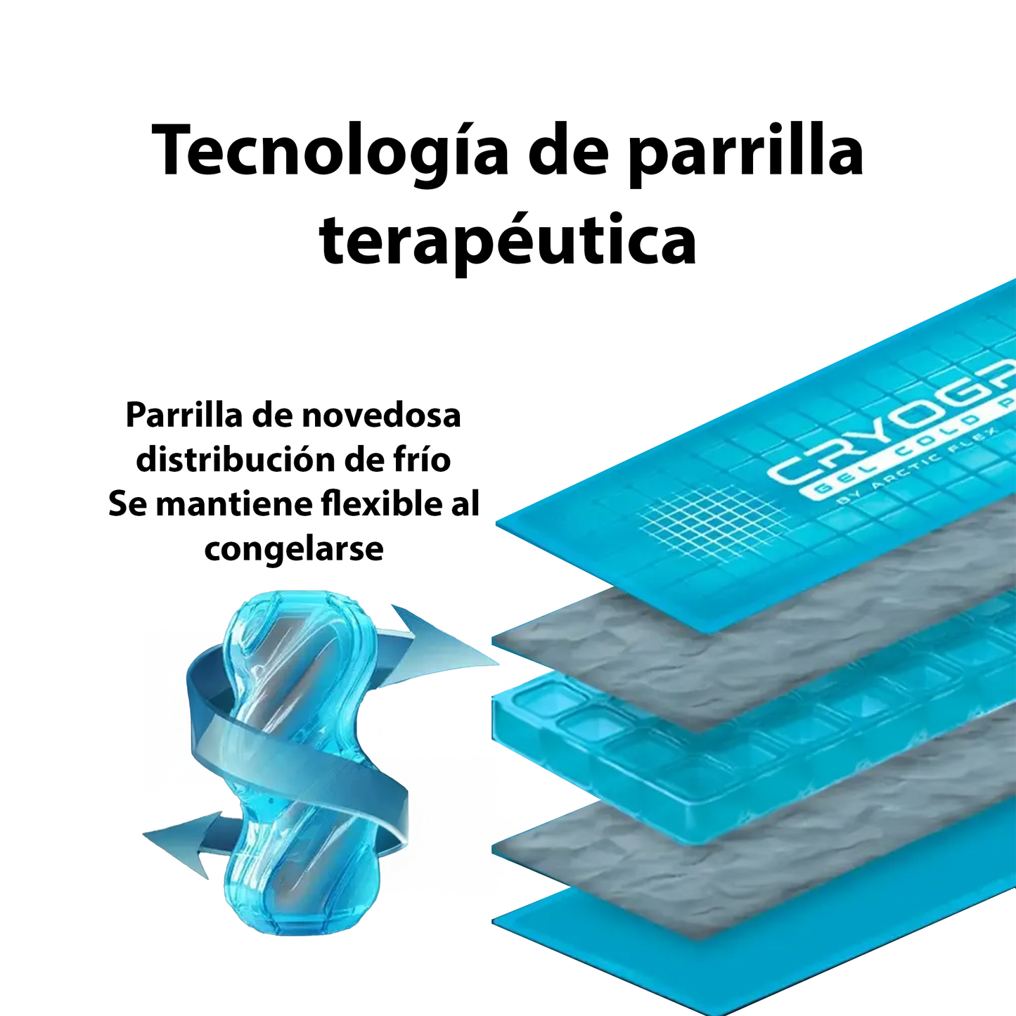 Muñequera térmica con compresa de gel (SUP3054)