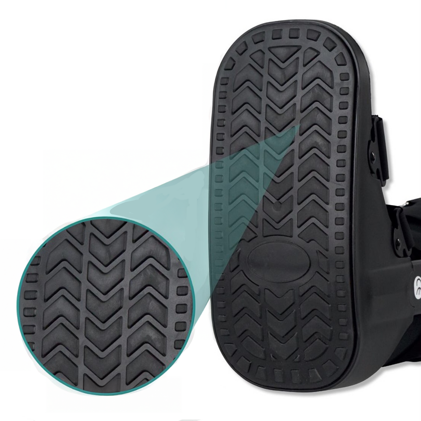Bota Ortopédica Walker Corta (Talla S SUP3091BLKS)