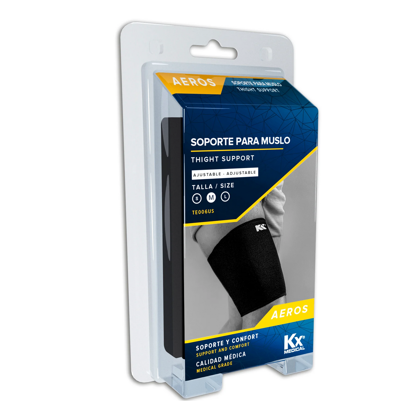 Soporte de Neopreno para Muslo (S TE005US, M TE006US y L TE007US)