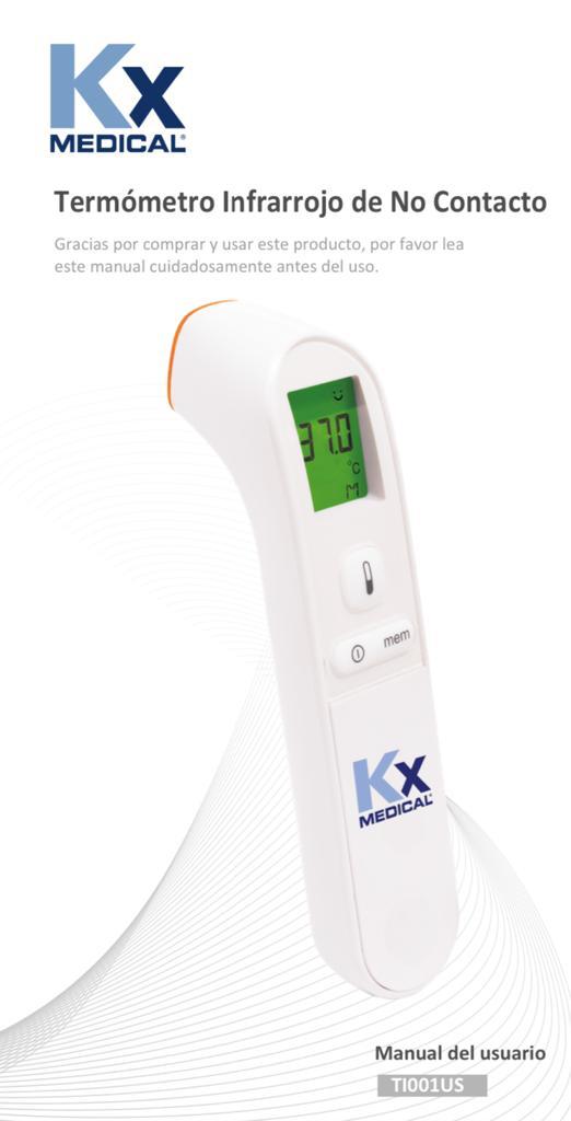Termómetro Digital Infrarrojo KX Medical (TI001US)