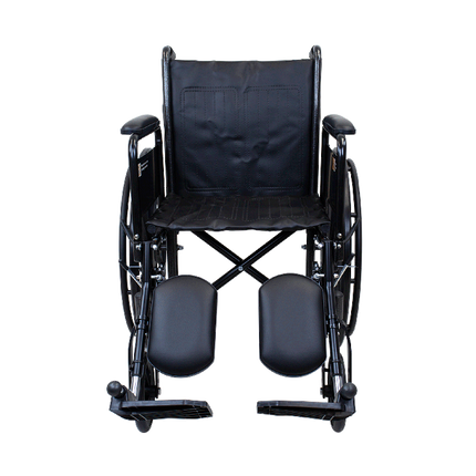 Silla de Ruedas de 18" DynaRide S2 con Reposabrazos Desmontables y Reposapiés Elevables