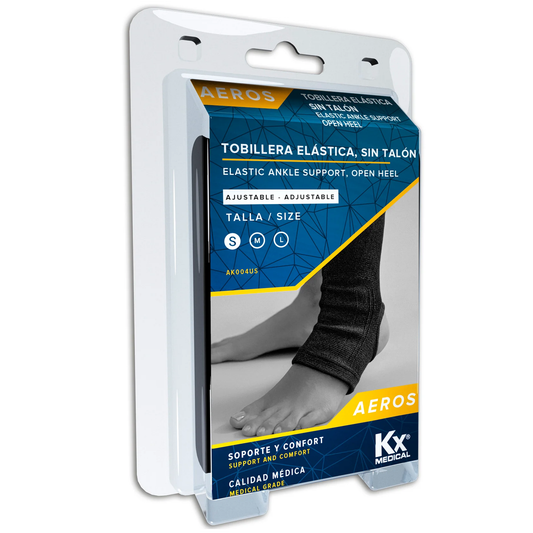 Tobillera Elástica 2 Vías (S AK004US, M AK005US y L AK006US)