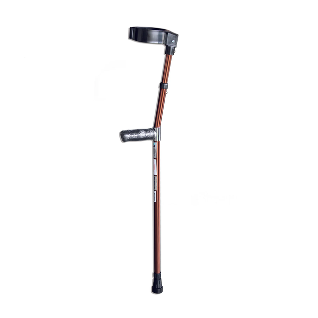 Muleta Estándar de Aluminio para Antebrazo con Cierre Completo Color Bronze (CR016US)