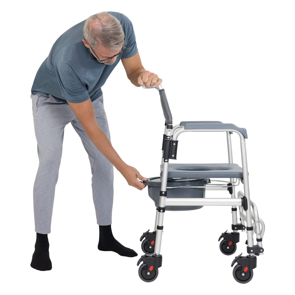 Silla de Transporte para Baño y Ducha 3 en 1 (MOB1115)