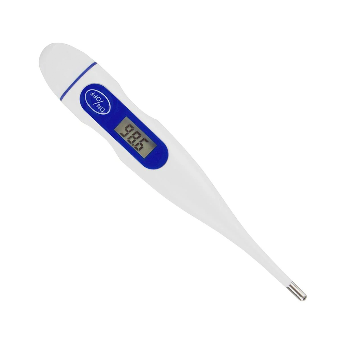 Termómetro digital con estuche para uso oral, rectal y axilar (DMD1055WHT)