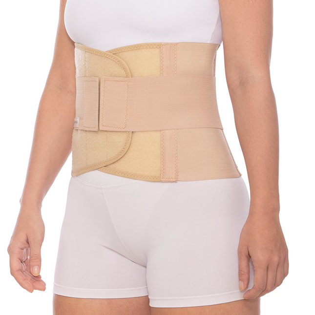 Faja lumbar de 24 cm con barillas
