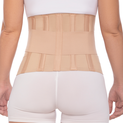 Faja lumbar de 24 cm con barillas