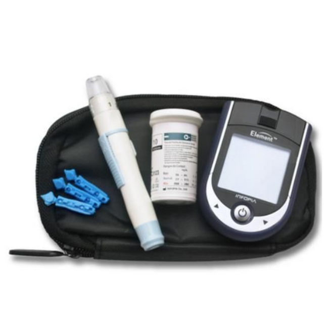 Kit de Medidor de Glucosa Digital