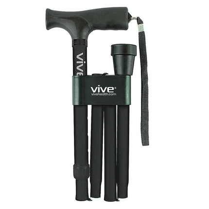 Bastón Plegable Color Negro (MOB1001BLK)