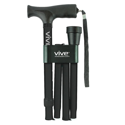Bastón Plegable Color Negro (MOB1001BLK)