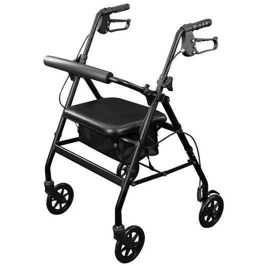 Andador de Aluminio Modelo Rollator (MOB1079BLK)