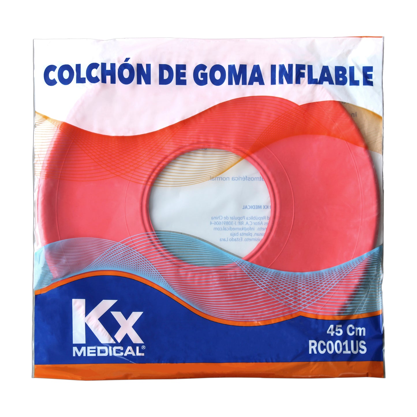 Colchón o Dona de Goma Inflable 45 CM (RC001US)