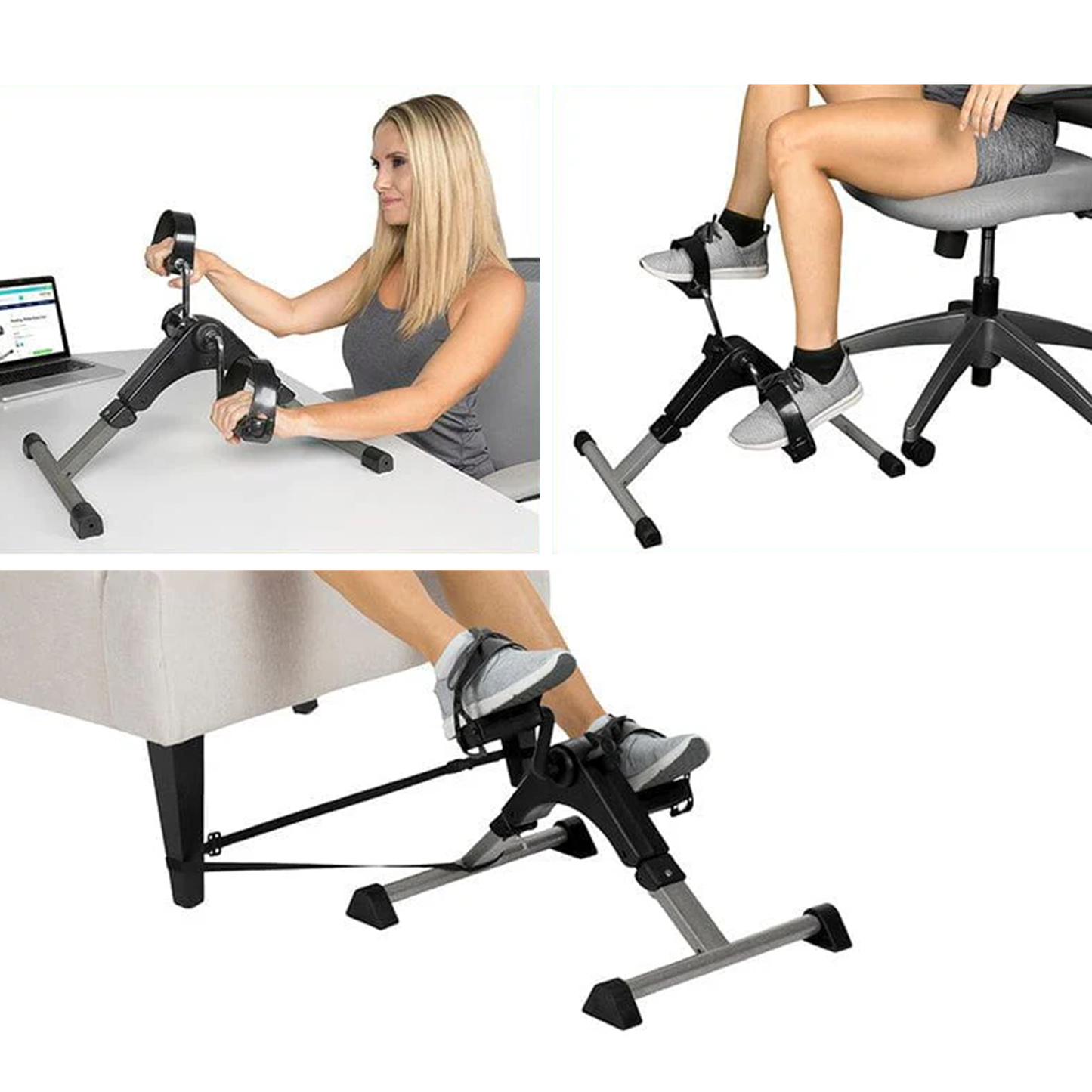 Elipticas Fitness Casa MFLASMF Ejercitador De Pedal Mu00e1quina