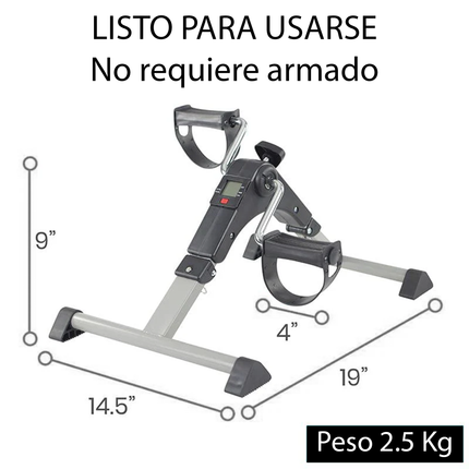 Ejercitador de Pedales Plegables