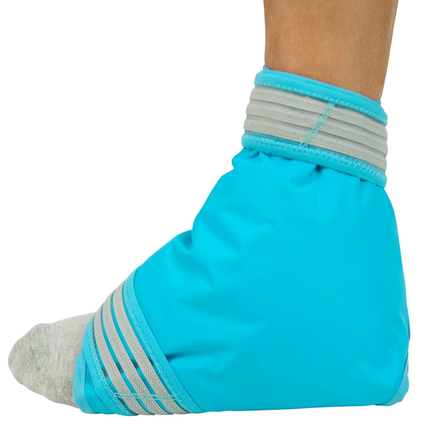 Compresa de Gel Frío y Caliente para Tobillo con Doble Correa