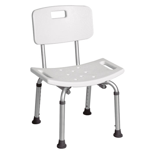 Silla para Ducha con Respaldo de Aluminio (SB012US)