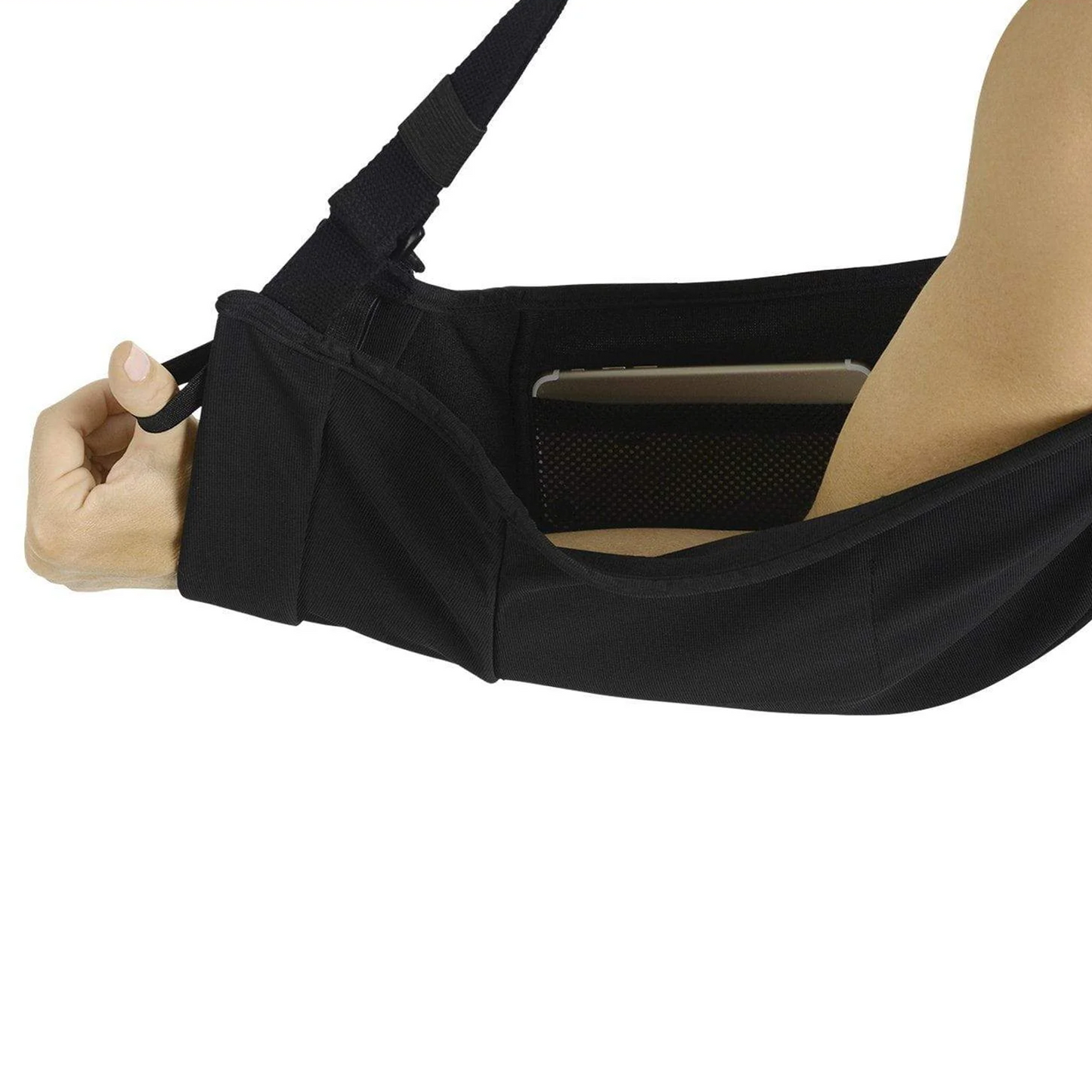 Cabestrillo Ajustable de Tela color Negro (SUP1050BLK)