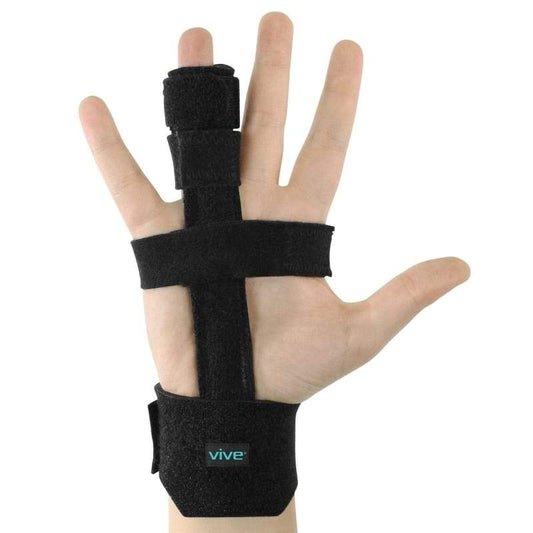 Férula de Dedo Extendida color Negro (SUP1071BLK)
