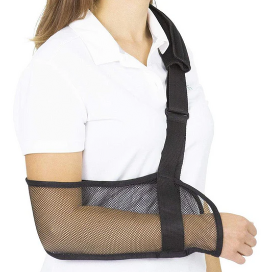 Cabestrillo de Malla Ajustable color Negro (SUP2030BLK)