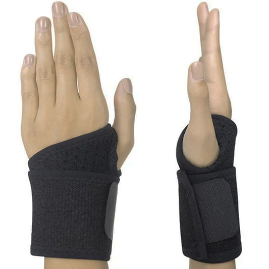 Muñequera Negra Talla Única (SUP2064BLK)