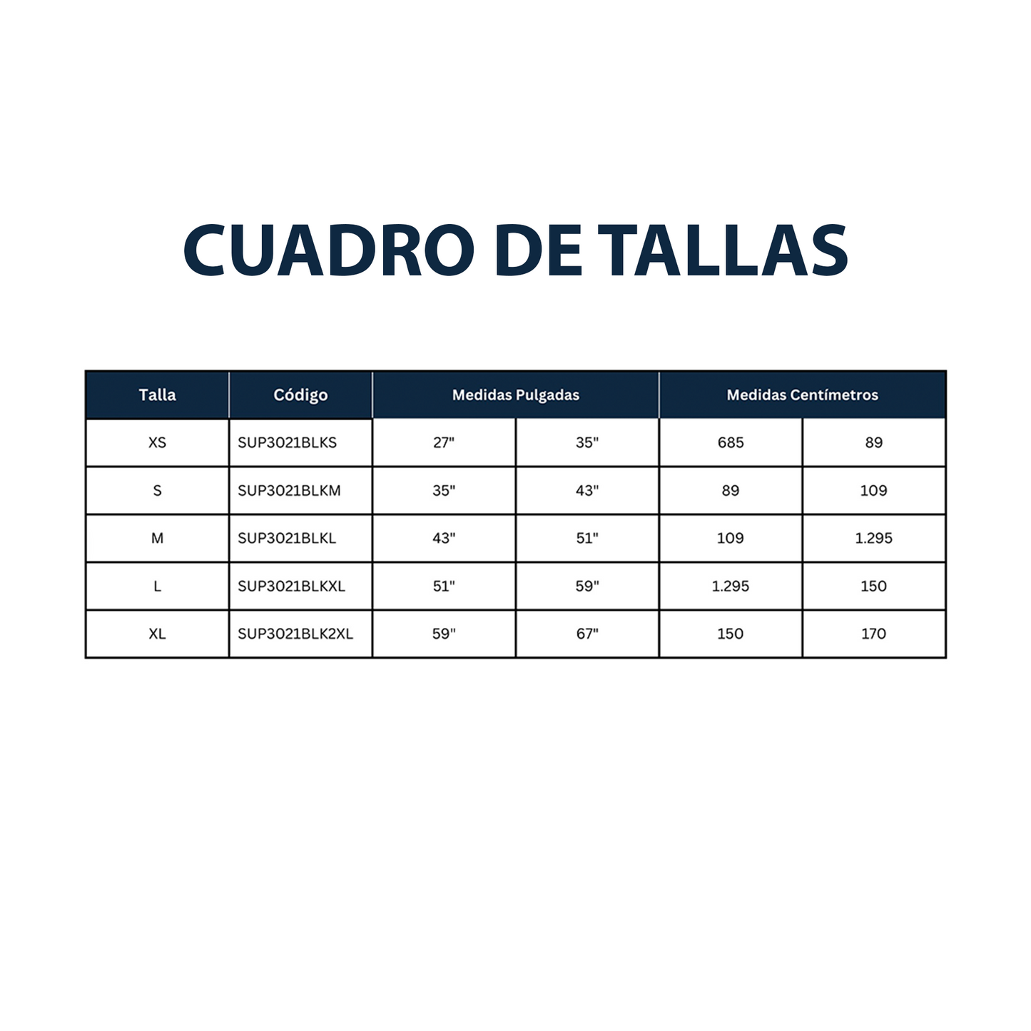 Faja Lumbar Industrial con Tirantes Removibles (S SUP3021BLKS, M SUP3021BLKM, L SUP3021BLKL, XL SUP3021BLKXL y 2XL SUP3021BLK2XL)