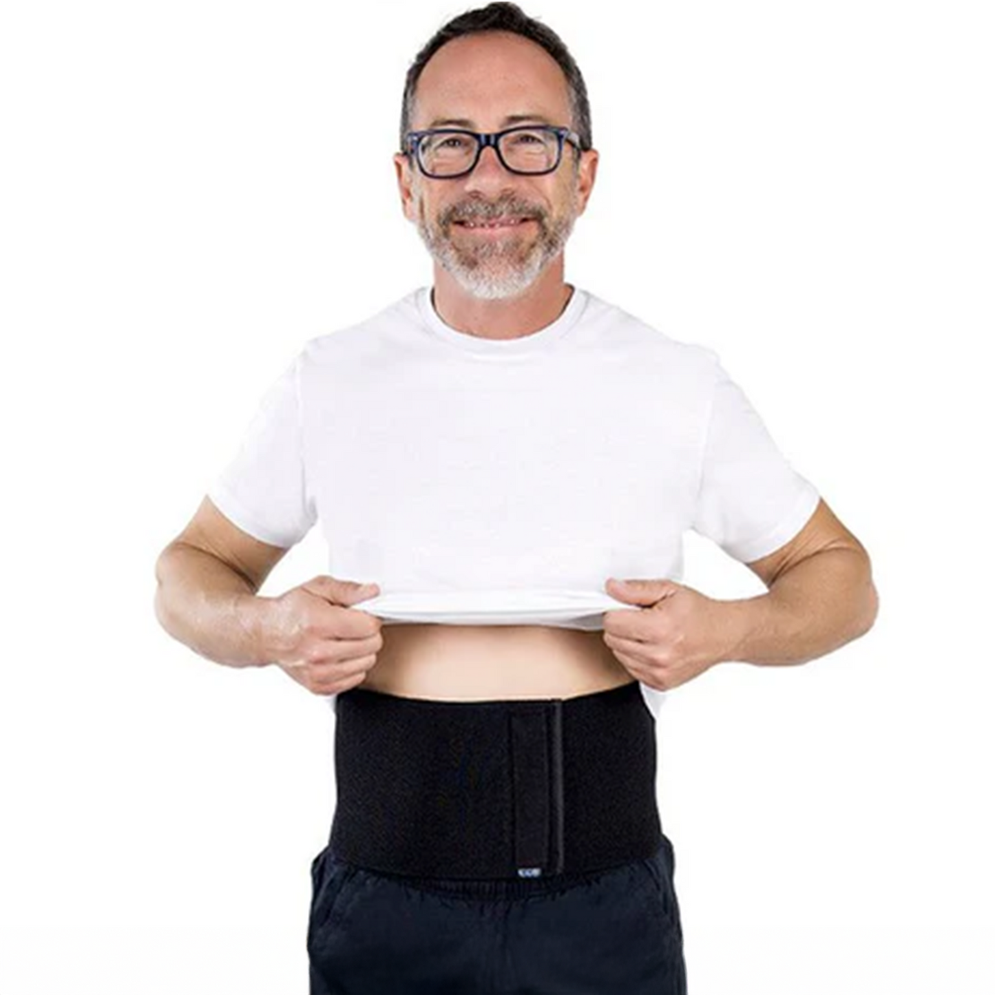Cinturón de Hernia Umbilical (S SUP3031BLKS, M SUP3031BLKM y L SUP3031BLKL)