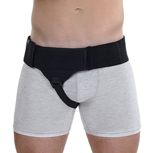Faja Inguinal para Hernia con Compresión Ajustable (SUP3062BLKUNI)