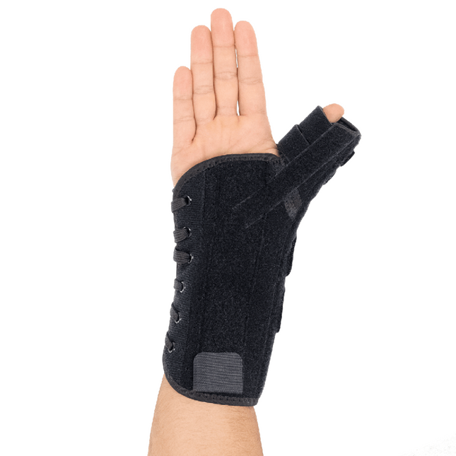 Muñequera con Estabilizador de Pulgar y Sistema de Cierre Rápido