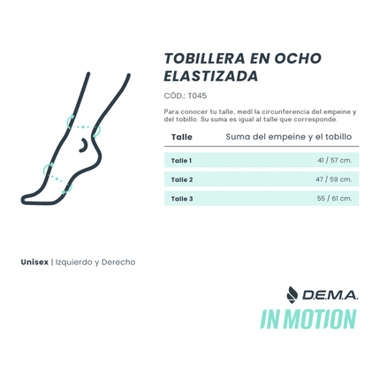 Tobillera de compresión
