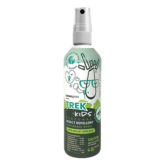 Repelente de Mosquitos para Niño Marca TREK de 4oz (TFK4)