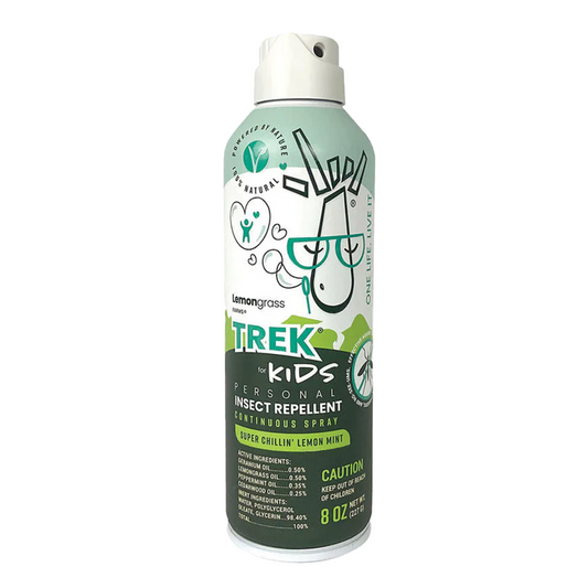 Repelente de Mosquitos para Niño Marca TREK de 8oz (TFK8)
