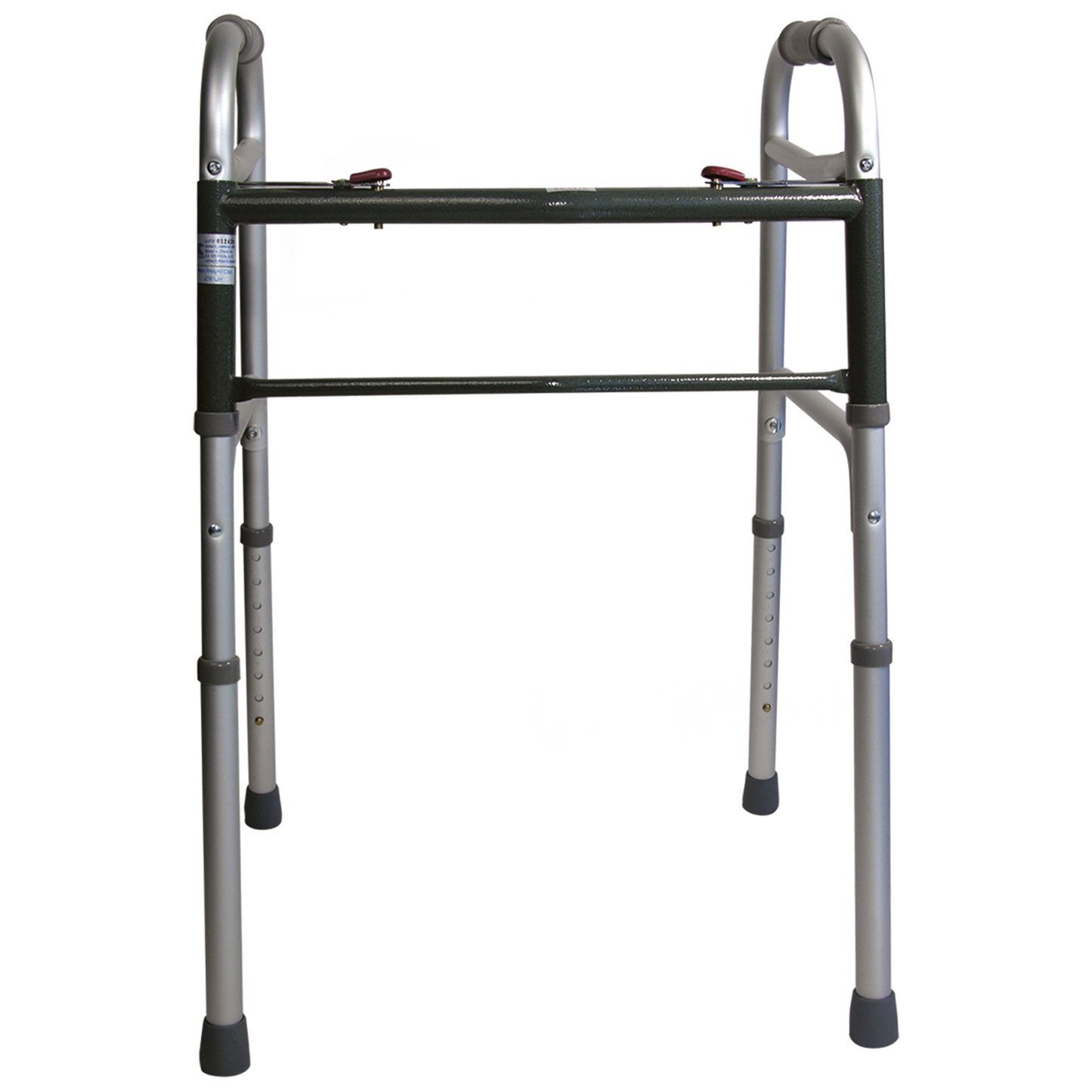 Andadera de Aluminio Plegable de Dos Botones STD (WA001US)