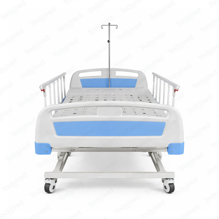 Cama eléctrica de 3 posiciones de panel ranurado