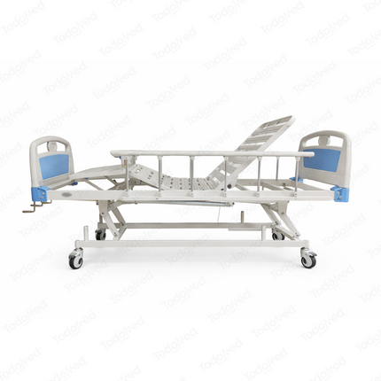 Cama hospitalaria manual de panel tubular