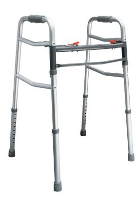 ANDADERA PLEGABLE DELUXE DE DOS BOTONES MARCA DRIVE