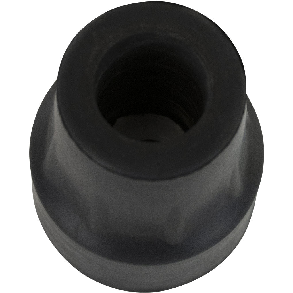 Punta de Goma para Bastón Color Negro - 2 Unidades (MOB1056BLKPAK2)