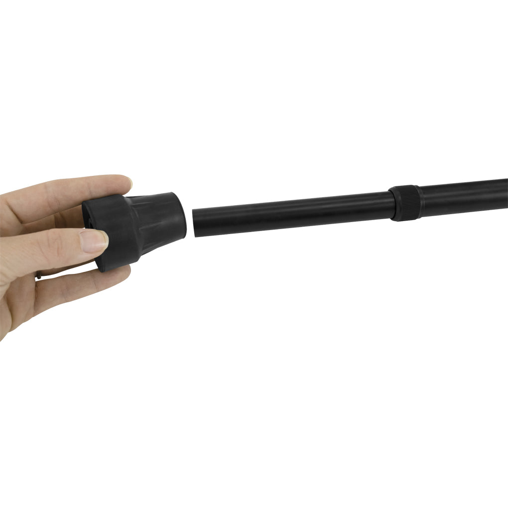 Punta de Goma para Bastón Color Negro - 2 Unidades (MOB1056BLKPAK2)