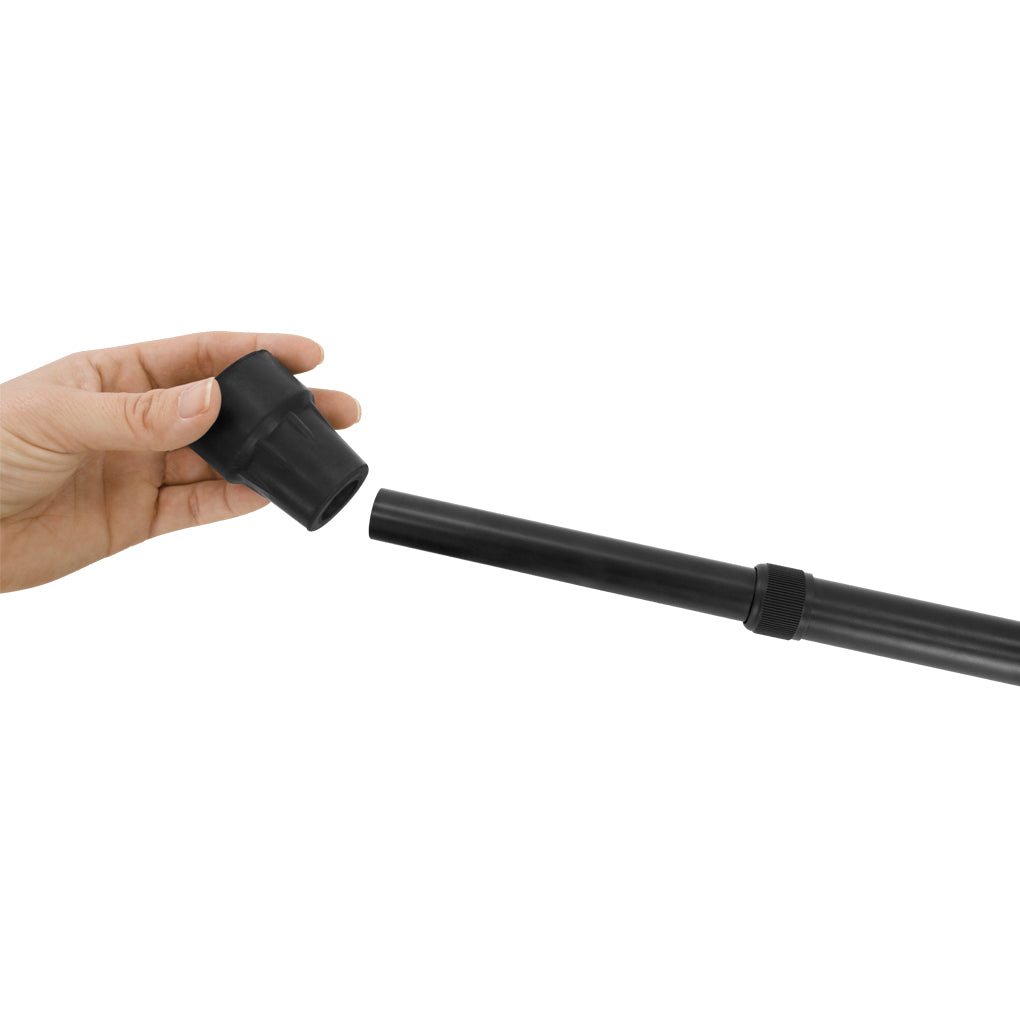 Punta de Goma para Bastón Color Negro - 2 Unidades (MOB1056BLKPAK2)