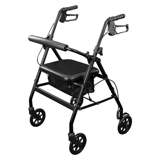 Andador de Aluminio Modelo Rollator (MOB1079BLK)